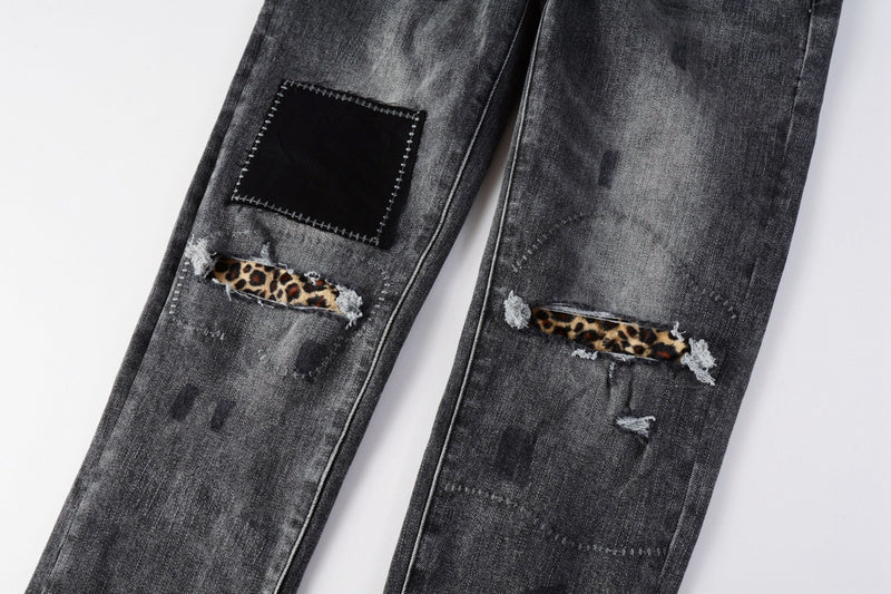 VELCEN Purple Brand Jeans #9102