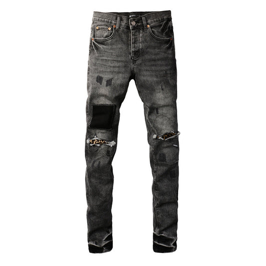 VELCEN Purple Brand Jeans #9102