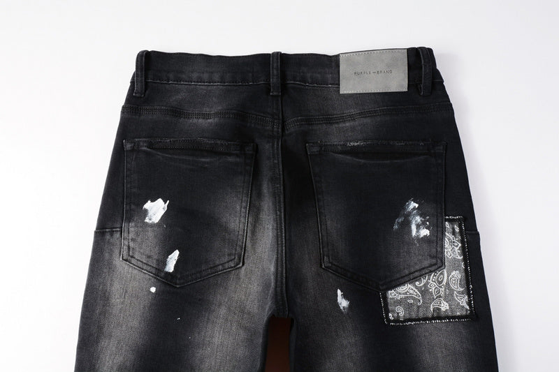 VELCEN Purple Brand Jeans #9099