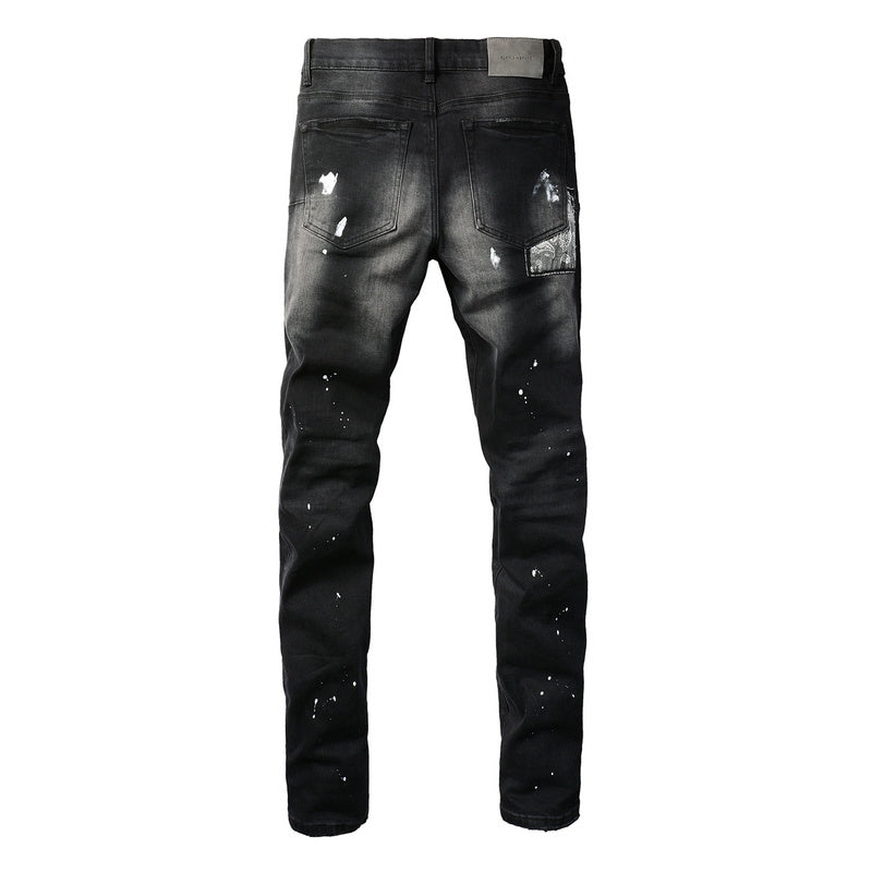 VELCEN Purple Brand Jeans #9099