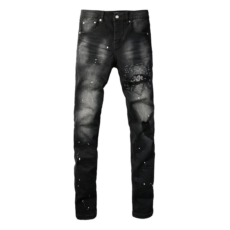 VELCEN Purple Brand Jeans #9099