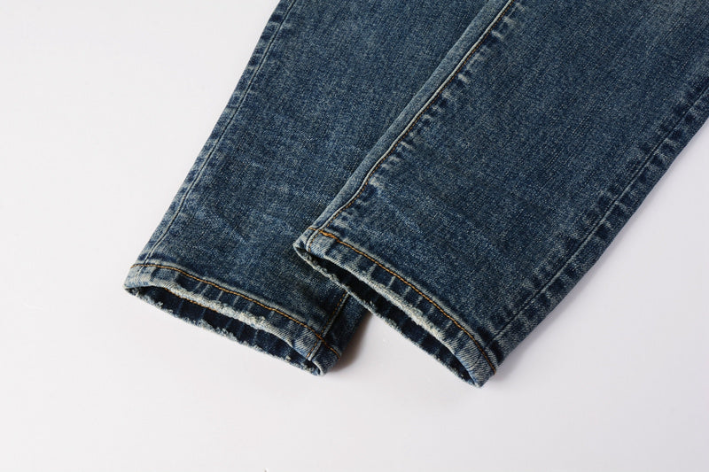 VELCEN Purple Brand Jeans #9097