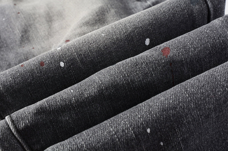 VELCEN Purple Brand Jeans #9107