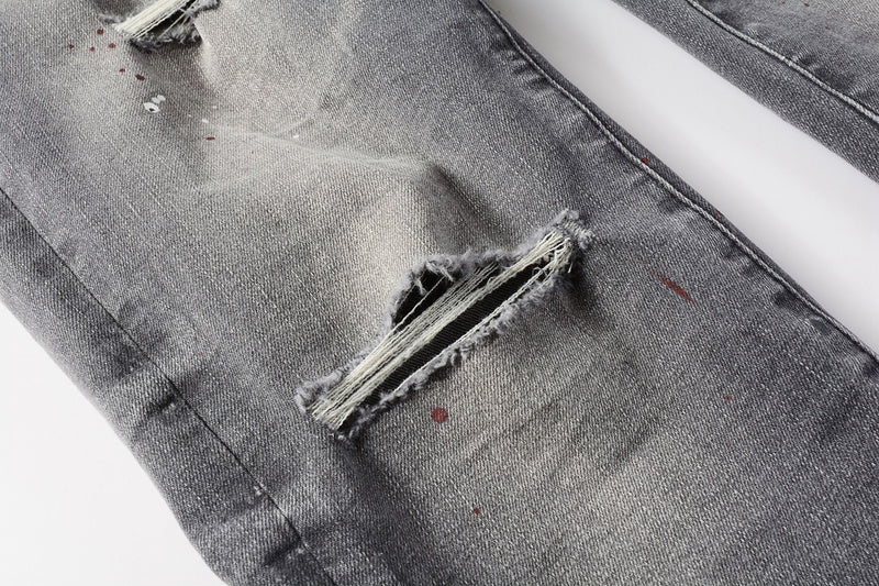 VELCEN Purple Brand Jeans #9107
