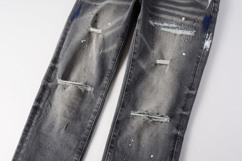 VELCEN Purple Brand Jeans #9107