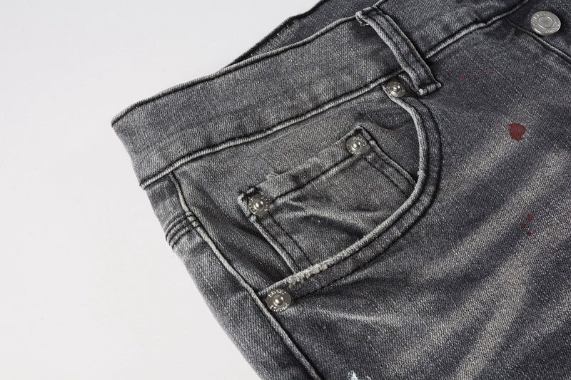 VELCEN Purple Brand Jeans #9107