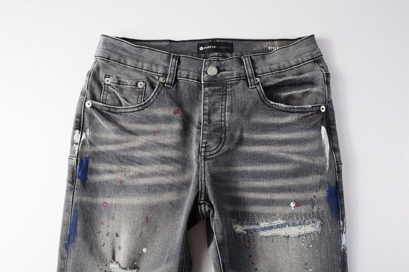 VELCEN Purple Brand Jeans #9107