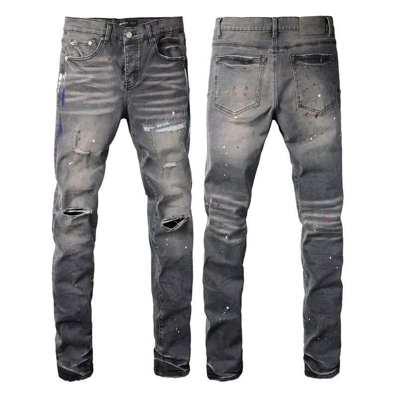 VELCEN Purple Brand Jeans #9107