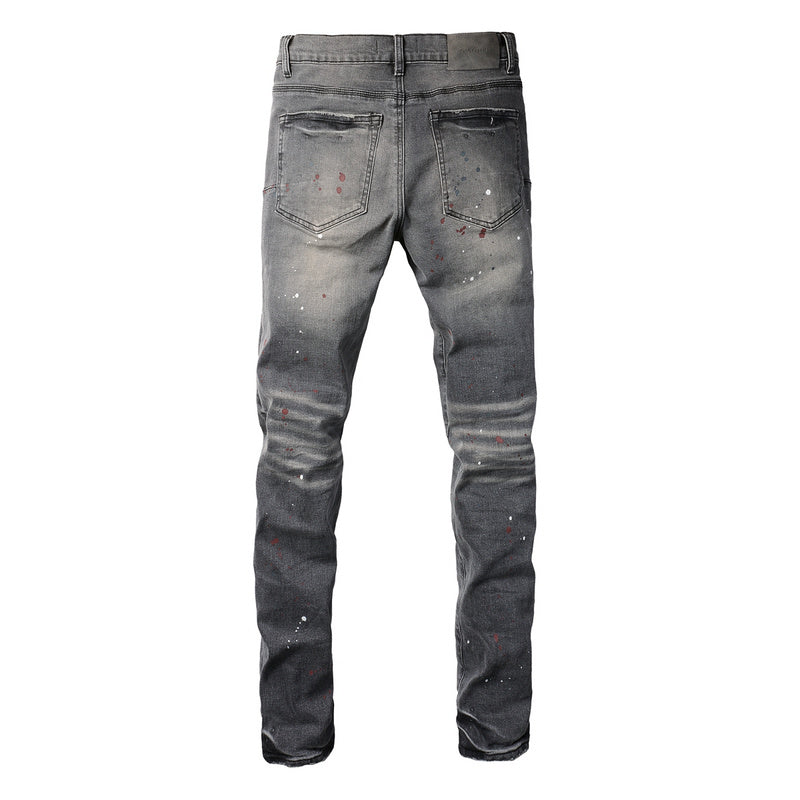 VELCEN Purple Brand Jeans #9107