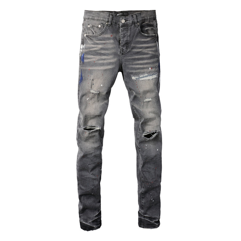 VELCEN Purple Brand Jeans #9107