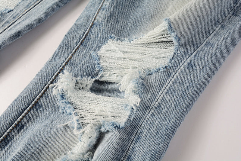 VELCEN Purple Brand Jeans #9101
