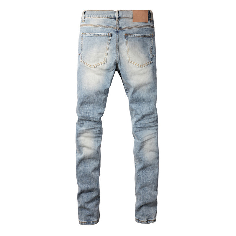 VELCEN Purple Brand Jeans #9101