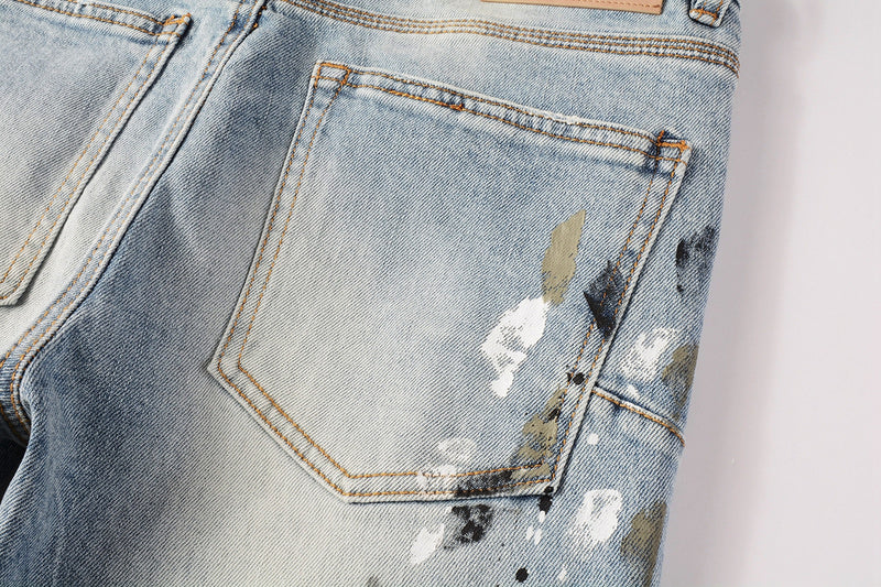 VELCEN Purple Brand Jeans #9100