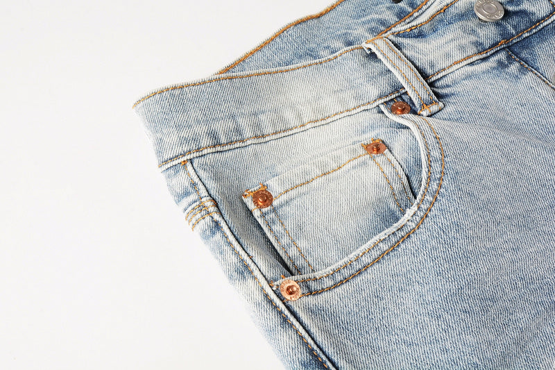 VELCEN Purple Brand Jeans #9100