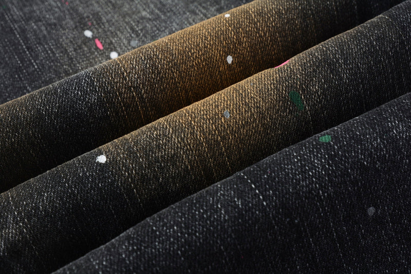 VELCEN Purple Brand Jean #9109