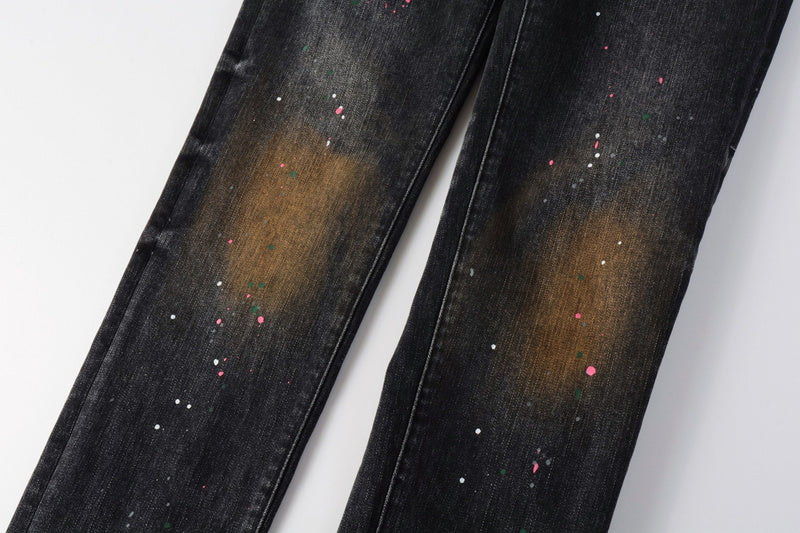 VELCEN Purple Brand Jean #9109
