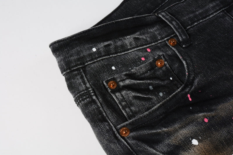 VELCEN Purple Brand Jean #9109