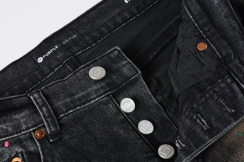 VELCEN Purple Brand Jean #9109
