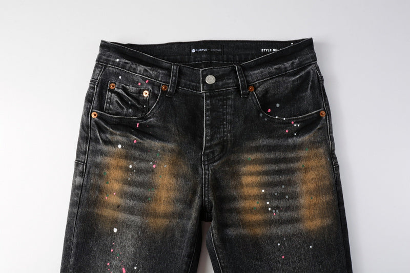 VELCEN Purple Brand Jean #9109
