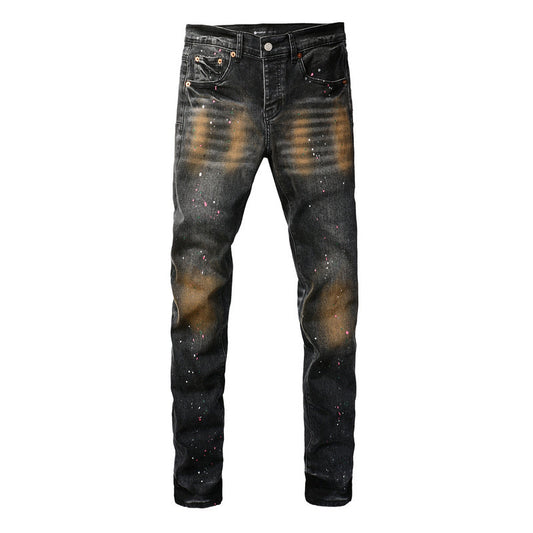 VELCEN Purple Brand Jean #9109