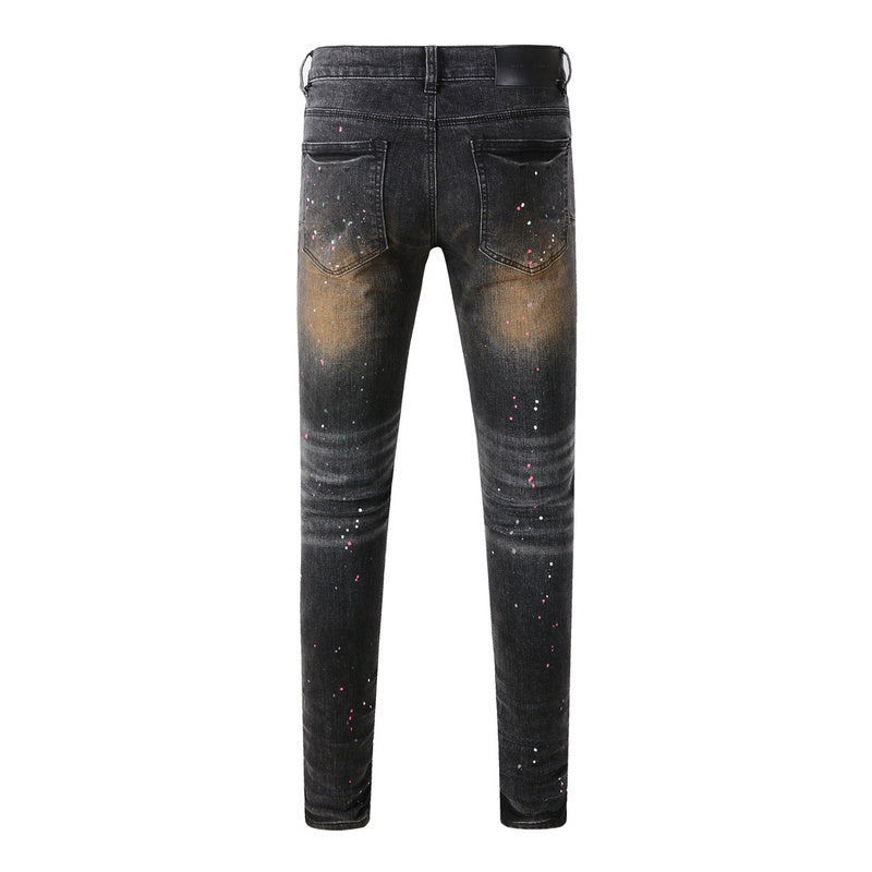 VELCEN Purple Brand Jean #9109
