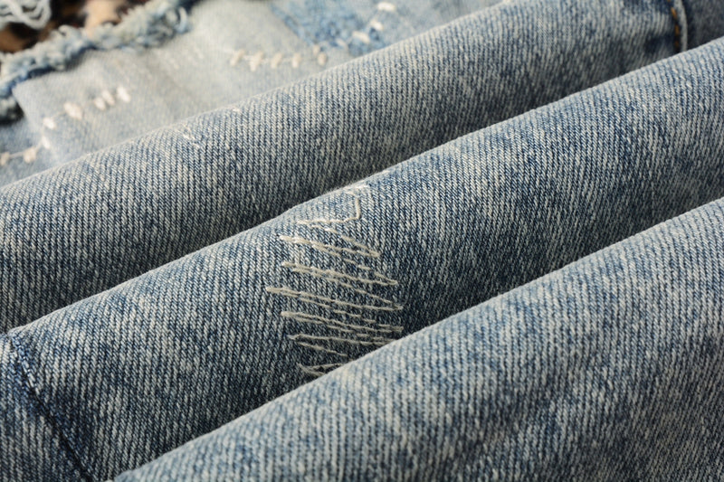 VELCEN Purple Brand Jeans #9095