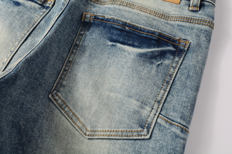 VELCEN Purple Brand Jeans #9095