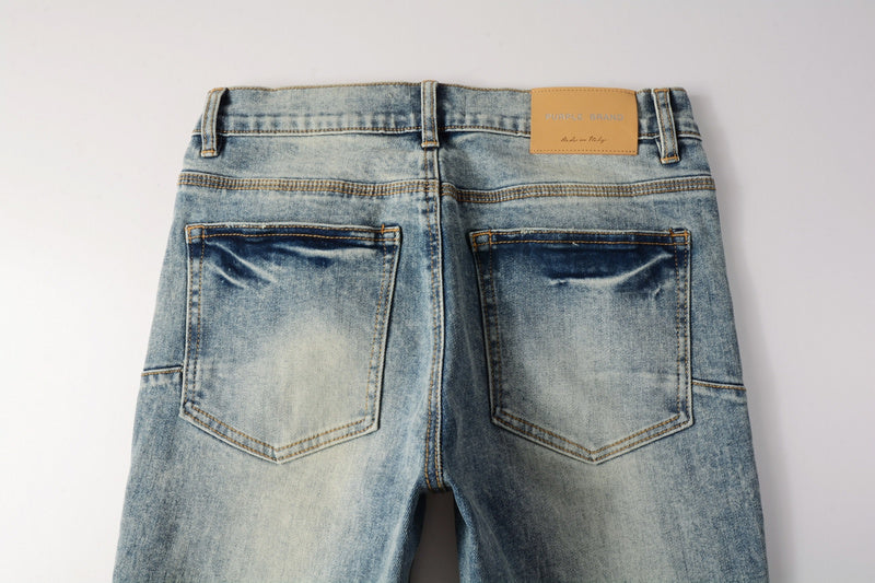 VELCEN Purple Brand Jeans #9095
