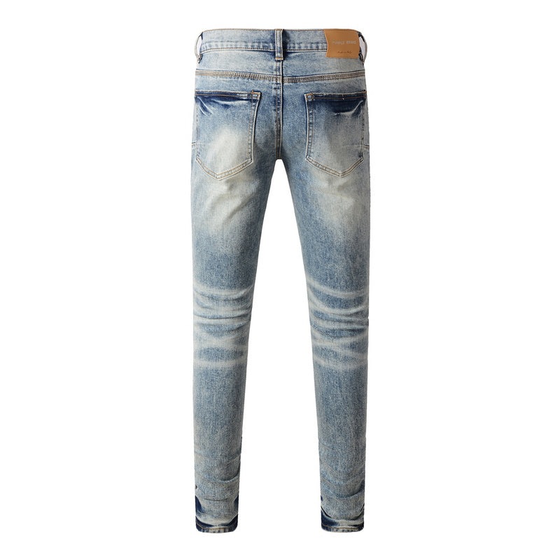 VELCEN Purple Brand Jeans #9095