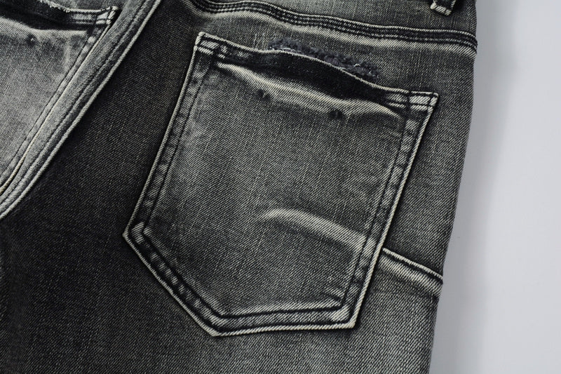 VELCEN Purple Brand Jeans #9068