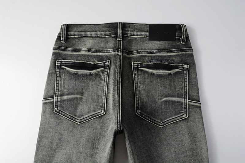 VELCEN Purple Brand Jeans #9068