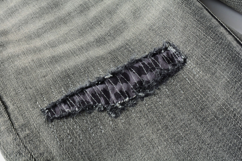 VELCEN Purple Brand Jeans #9068