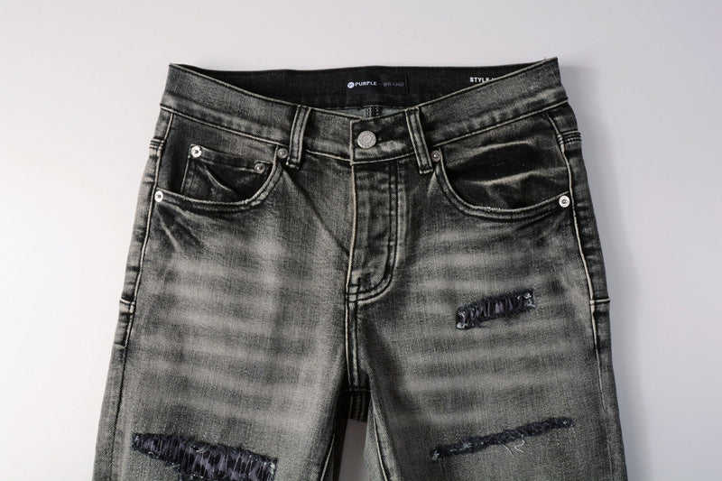 VELCEN Purple Brand Jeans #9068