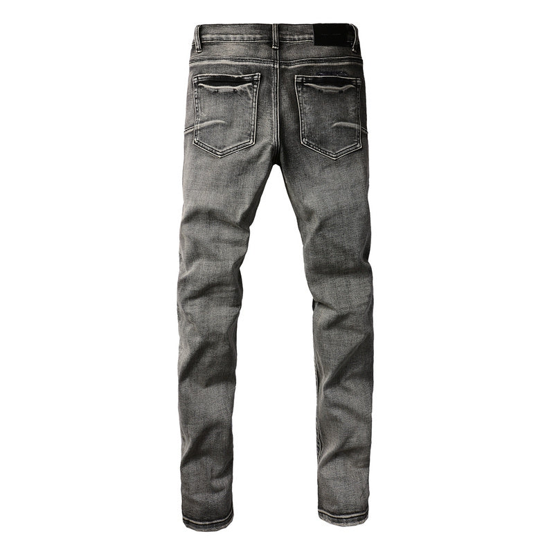 VELCEN Purple Brand Jeans #9068
