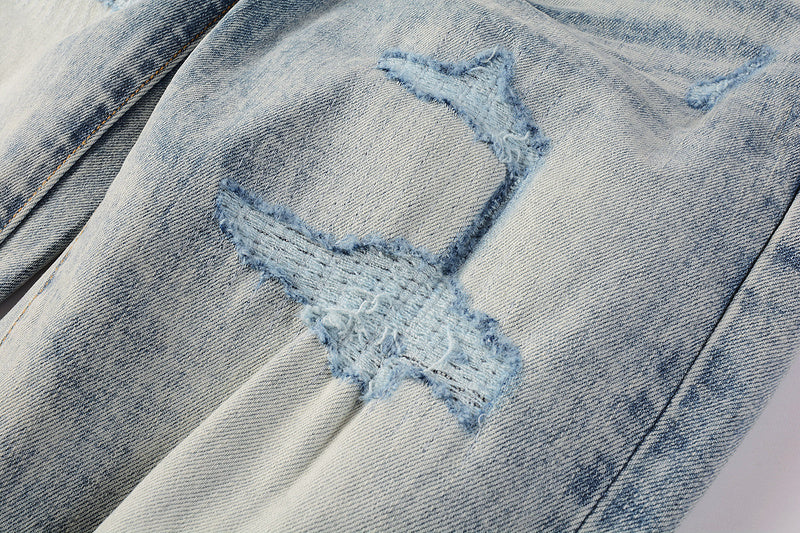 VELCEN Purple Brand Jeans #9093