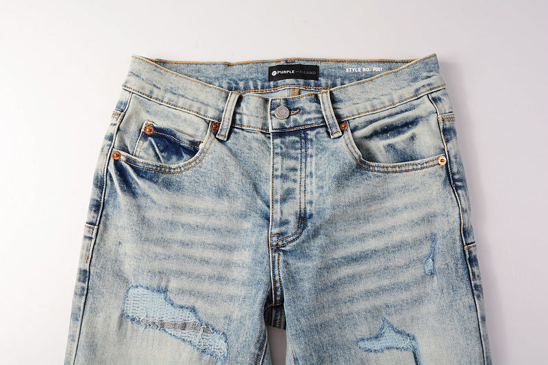 VELCEN Purple Brand Jeans #9093