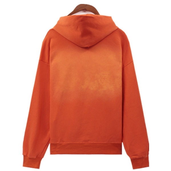 VELCEN Purple Brand Logo Embroidery Hoodies
