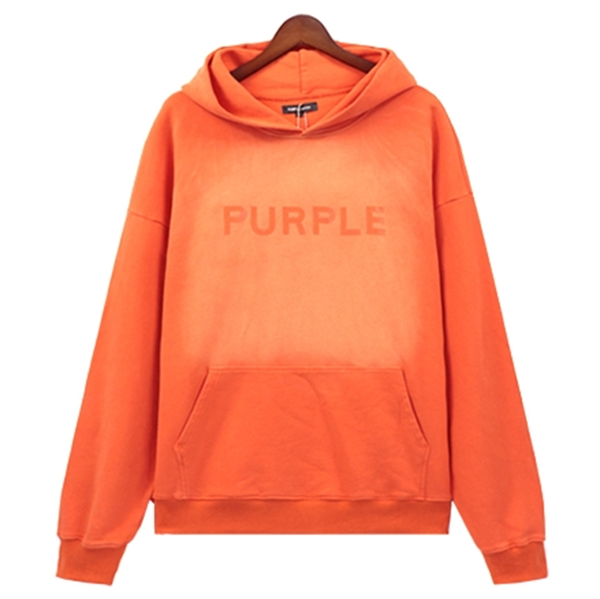 VELCEN Purple Brand Logo Printed Hoodies