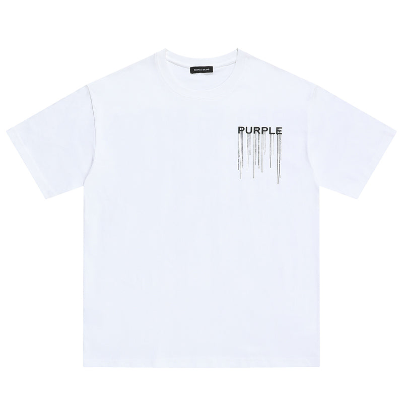 VELCEN Purple Brand Fashion T-Shirt
