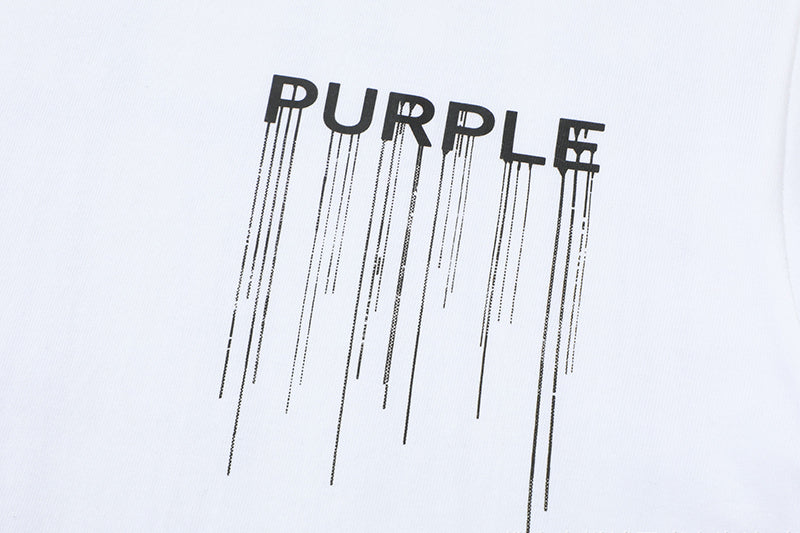 VELCEN Purple Brand Fashion T-Shirt
