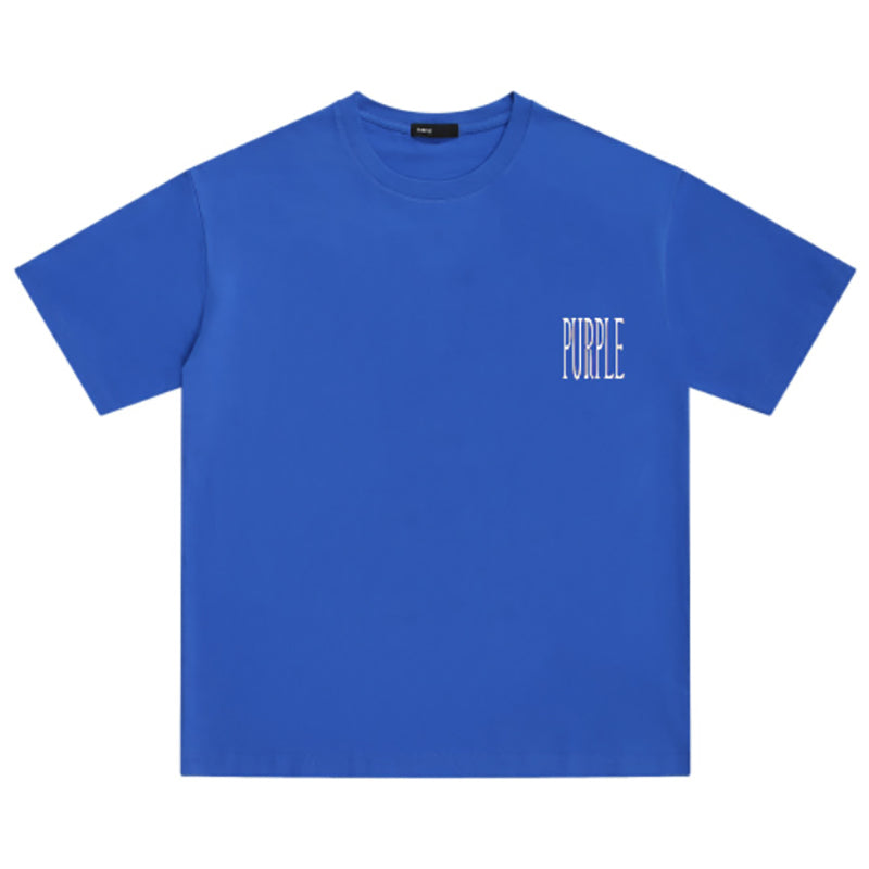 VELCEN Purple Brand Fashion T-Shirt