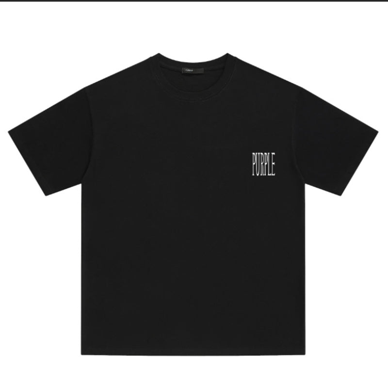 VELCEN Purple Brand Fashion T-Shirt