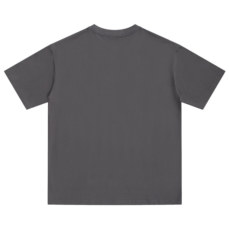 VELCEN Purple Brand Fashion T-Shirt