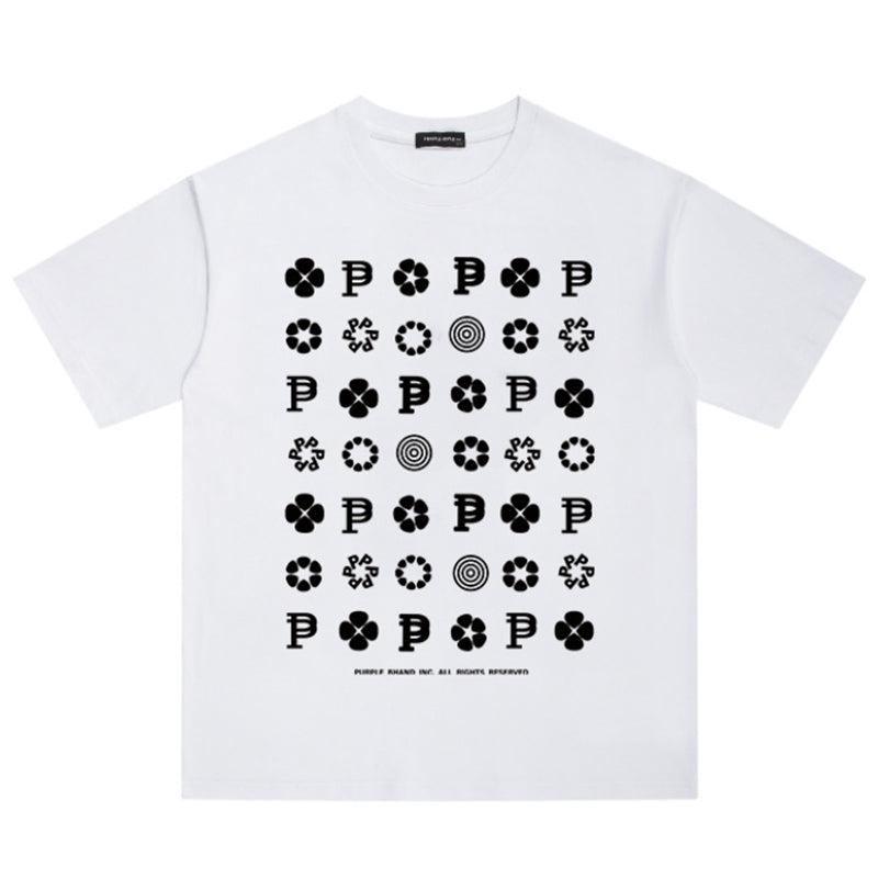 VELCEN Purple Brand Fashion T-Shirt