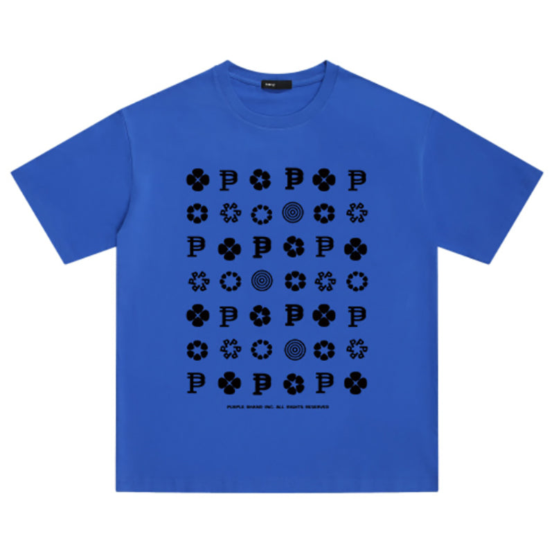VELCEN Purple Brand Fashion T-Shirt