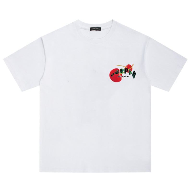 VELCEN Purple Brand Fashion T-Shirt