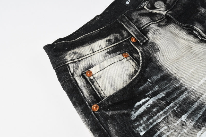 VELCEN Purple Brand Jeans #9111