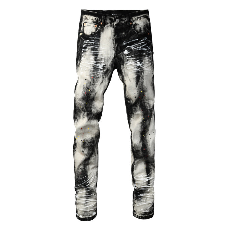 VELCEN Purple Brand Jeans #9111