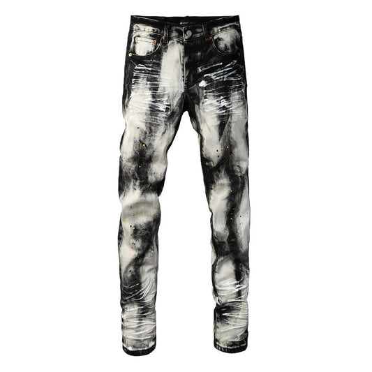VELCEN Purple Brand Jeans #9111