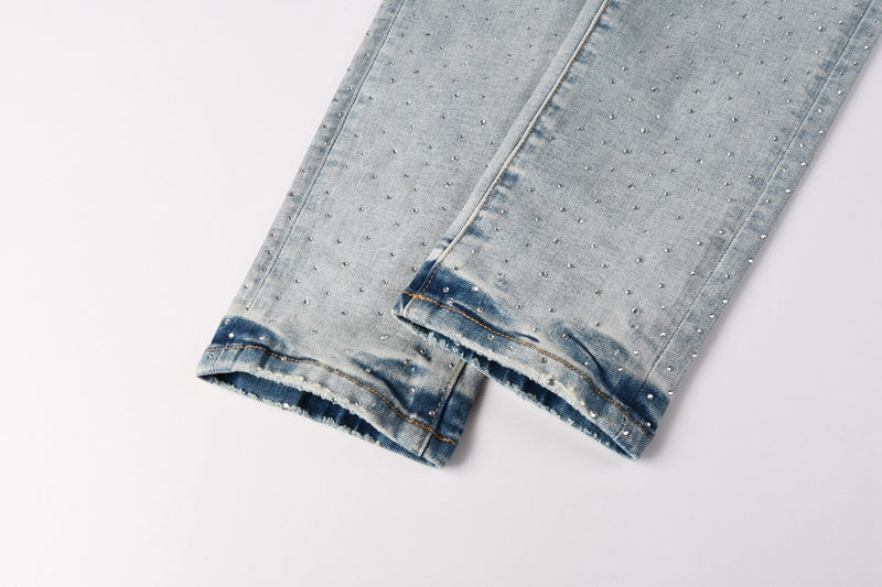 VELCEN Purple Brand Jeans #9119